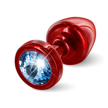 Анальная пробка Diogol Anni Butt Plug Round, 6,1см цвет красный (17198792000000000)