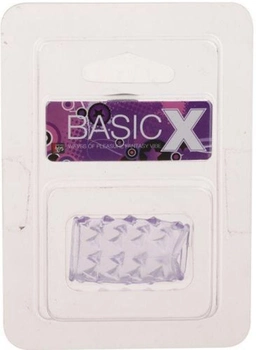 Насадка на пенис Basicx TPR Sleeve 0.7 Inch цвет фиолетовый (17600017000000000)