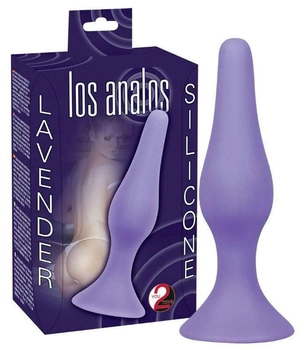 Анальна пробка You2Toys Analplug Los Analos Lavender Medium, 3,2 см (14153000000000000)