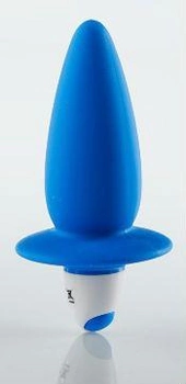 Вибрирующая анальная пробка My Favourite Anal Plug цвет голубой (13011008000000000)