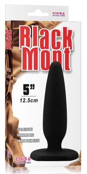 Анальная пробка Chisa Novelties Black Mont Silicone Plug XL (20737000000000000)