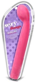 Вибратор с бархатистым покрытием для точки G Sexy Things G-Slim Satin Touch (17492000000000000)