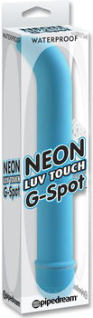 Вібратор Pipedream Neon Luv Touch G-Spot колір блакитний (16039008000000000)