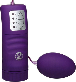 Фіолетове оксамитове віброяйце You2Toys Purple pill velvet (05297 трлн)
