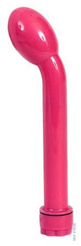 Пластиковый вибратор для стимуляции точки G цвет розовый (00187016000000000)