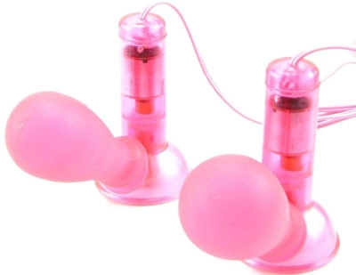 Вибратор для сосков розовый E-Zone Nipple Arousers (00083000000000000)