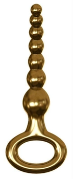 Скляний фалоімітатор-ялинка Pipedream Icicles Gold Edition G09 (18150000000000000)