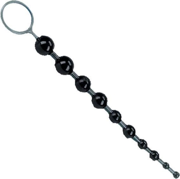 Анальний ланцюжок NMC Oriental Jelly Butt Beads колір чорний (14601005000000000)