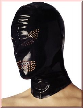 Латексная маска на голову с отверстиями (05250000000000000)