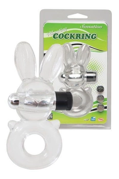 Насадка Виброкролик Vibrating Bunny Cockring (06154000000000000)