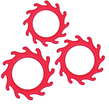 Набір эрекционных кілець Renegade Gears колір червоний (19531015000000000)