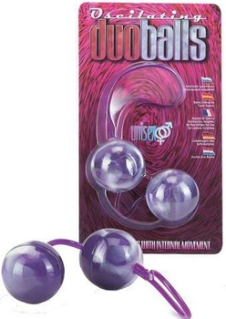 Вагинальные шарики Oscilating Duo Balls цвет фиолетовый (15019017000000000)