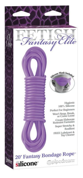 Силіконова мотузка Fetish Fantasy Elite Bondage Rope колір фіолетовий (13305017000000000)