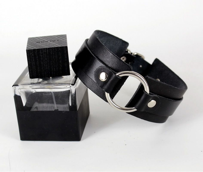 Кожаный чокер с кольцом Scappa размер S (21571000005000000)