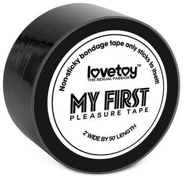 Бондажная лента My First Pleasure Tape цвет черный (18985005000000000)