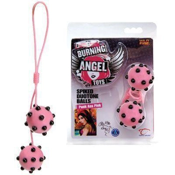 Вагинальные шарики Joanna Angel Spiked Duotone Balls цвет розовый (12336016000000000)
