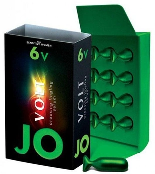 Стимулююча сироватка для жінок System JO Volt 6v в капсулах, 12 капсул по 4,32 мг (14486000000000000)