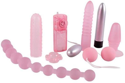 Комплект секс-игрушек Power Of Love - Vibrator Set Pink (10204000000000000)