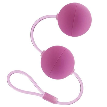 Вагінальні кульки на гнучкому зчепленні First Time колір рожевий (12186016000000000)