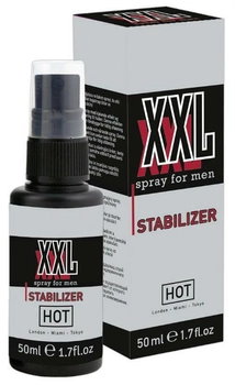 Мужской спрей для увеличения объема пениса HOT XXL Spray Stabilizer, 50 мл (16648000000000000)