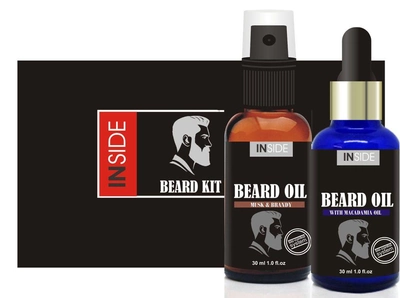 Набір масел з феромонами для догляду за бородою Izyda Inside Beard Kit (20733000000000000)
