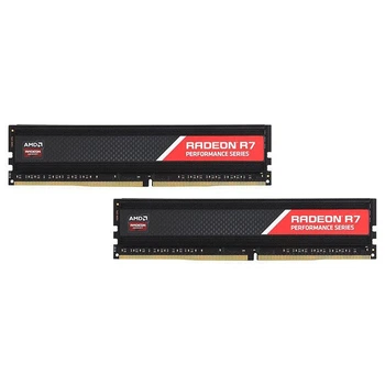 Пам'ять 8Gb x 2 (16Gb Kit) DDR4, 2400 MHz, AMD Radeon R7