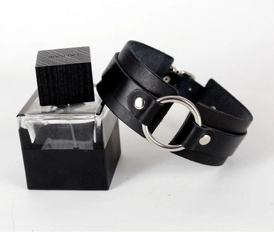 Кожаный чокер с кольцом Scappa размер M (21571000008000000)