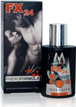 Духи с феромонами для мужчин FX24 Maxer Intensive, 50 мл (19638000000000000)