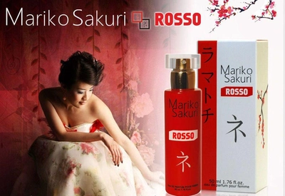 Духи с феромонами для женщин Mariko Sakuri Rosso, 50 мл (19632000000000000)