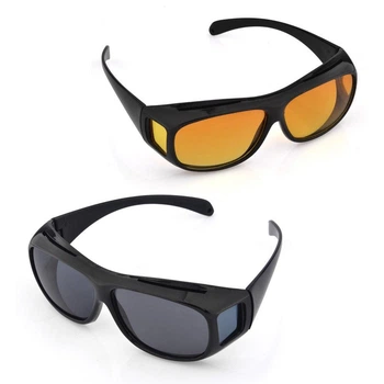 Антибликовые очки для водителей, HD Vision Wrap Arounds (2 шт./уп.) (1001847-Other-0)