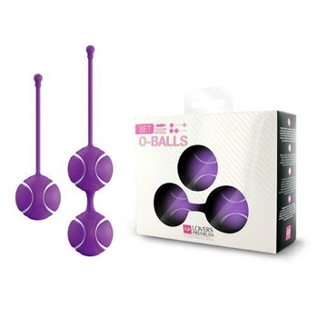 Набор вагинальных шариков O-Balls Set цвет фиолетовый (11822017000000000)
