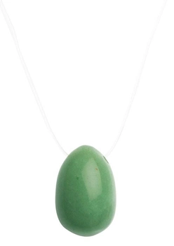 Яйцо йони из натурального камня La Gemmes Yoni Egg S цвет зеленый (21791010000000000)