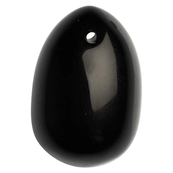Яйцо йони из натурального камня La Gemmes Yoni Egg M цвет черный (21790005000000000)