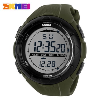 Мужские часы Skmei Dive 1025 Зеленые