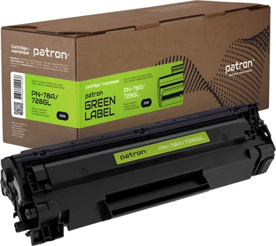 Картридж Patron Green Label HP LJ CE278A/CANON 728 for MF4410/4580dn (PN-78A/728GL)