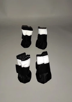 Обувь для собак DogClub Мешочки/липучка Black 2" (2,7*3,4см)