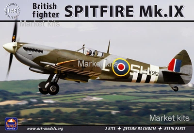 Британский истребитель Spitfire Mk.IX 1:48 ARK Models (ARK48008)
