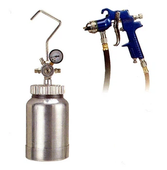 Фарбувальний пістолет HVLP, 2л. алюмінієвий бачок, 3 Атм, 368 л/хв, дюза 1 мм, JA-6129 JONNESWAY