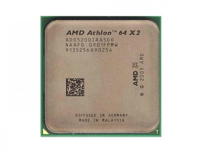 Процессор AMD Athlon 64 X2 5200 2Ядра, 2.7 GHz, AM2 , Tray ( ADO5200IAA5DO ) Б/У
