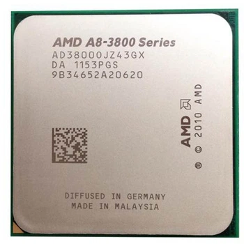 Процессор AMD Liano A8-3800 2.4 GHz 4 ЯДРА ( 2.7Ghz TurboBoost ) sFM1 ( AD3800OJZ43GX ) Б/У