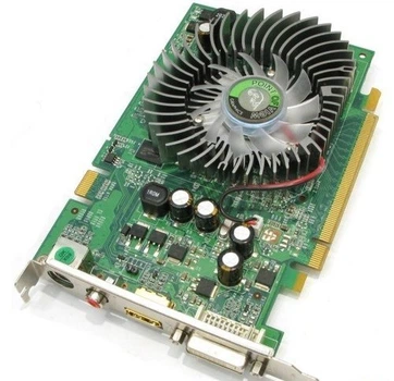 Видеокарта Point Of View PCI-Ex GeForce 8600 GT 1GB DDR2 ( 128 Bit ) ( DVI, HDMI ) Б/У