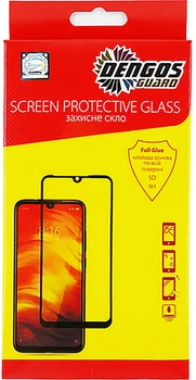 Защитное стекло для смартфона OPPO A15/A15s DENGOS Black (TGFGP-28)