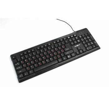 Клавіатура Maxxter KB-209-U UKR/RUS Black USB