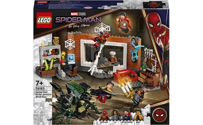 Конструктор LEGO Marvel Людина-Павук у святилищі-майстерні 355 деталей (76185)