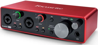 Аудиоинтерфейс Focusrite Scarlett 2i2 (3Gen)