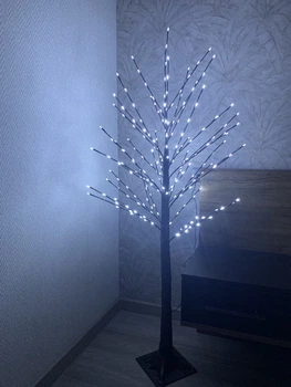 Гирлянда дерево 200 Led 1.5 м белый холодный