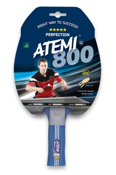 Ракетка для настольного тенниса ATEMI 800 А Perfection анатомическая (00000154)