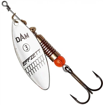 Блесна DAM Effzett Predator Spinner 4 г Silver (60578)