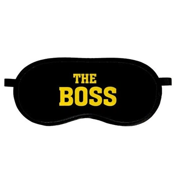 Маска для сна Boss Arivans 18.5х8.5 см черная 21-828