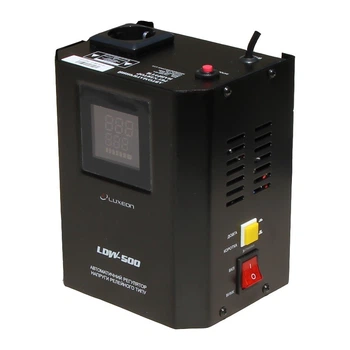 Стабилизатор напряжения Luxeon LDW-500 (черный)